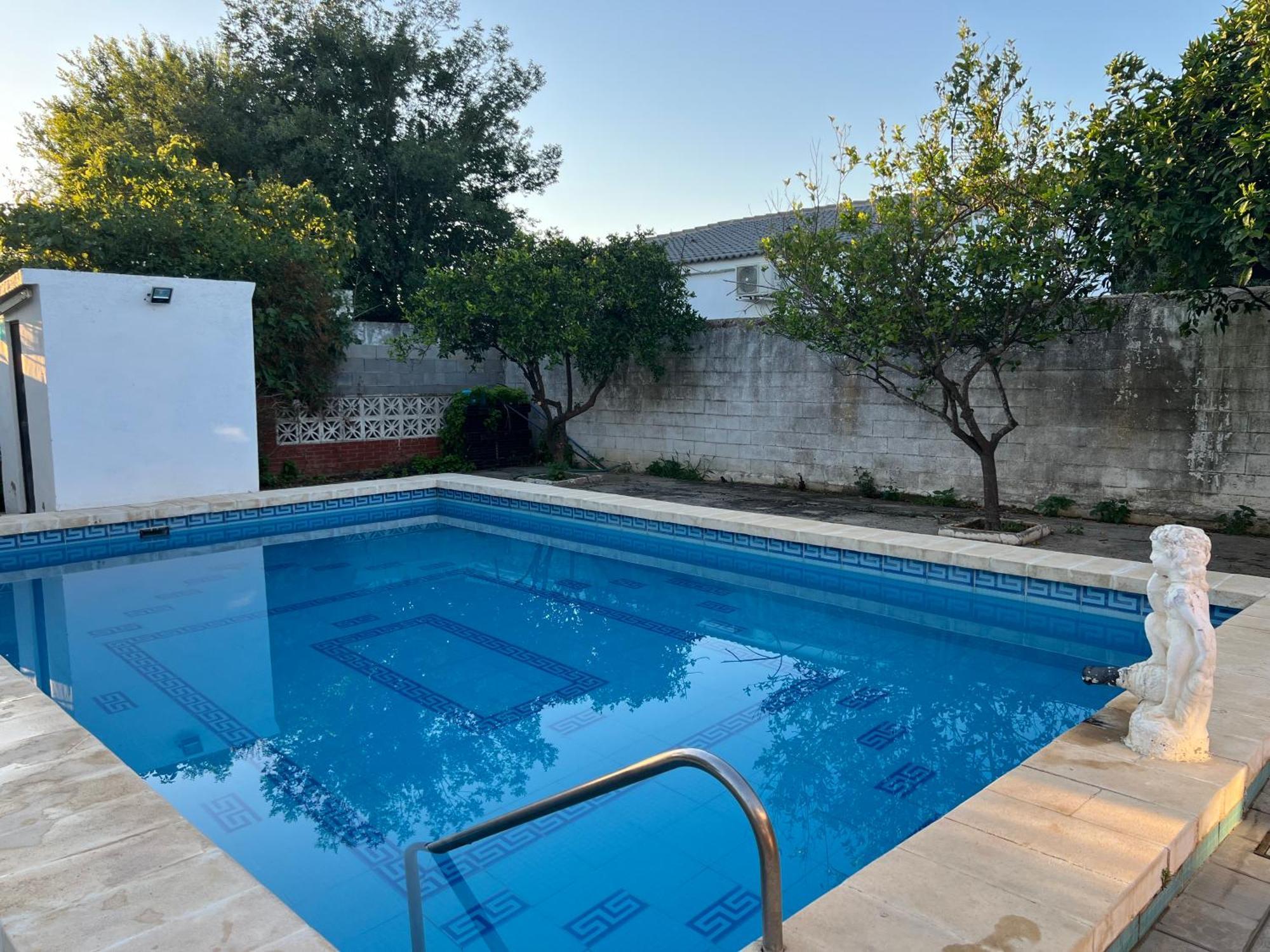 Chalet Piscina Jakuzzi Sevilla Hacienda de Tarazona Exterior foto