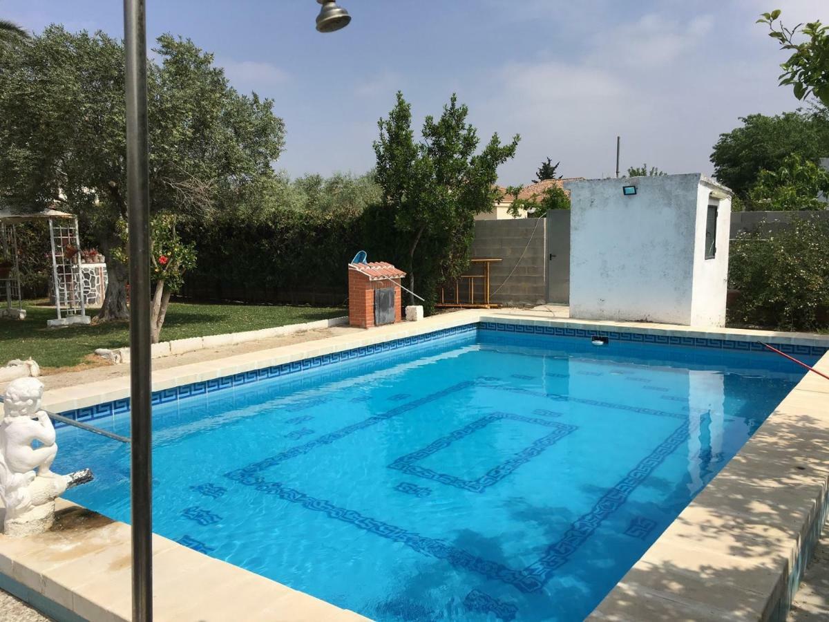 Chalet Piscina Jakuzzi Sevilla Hacienda de Tarazona Exterior foto
